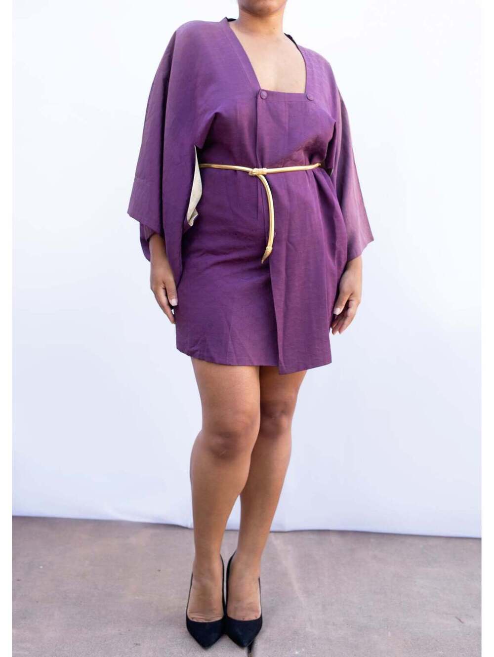 Silk Kimono Dress